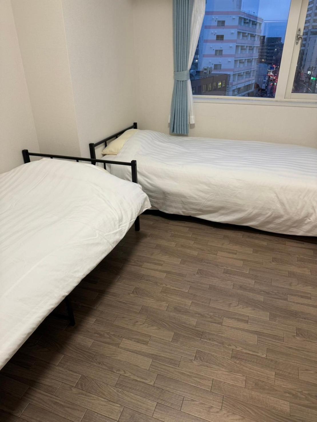 Apartamento Ams Hiragishi 11 Rm 502 平岸駅から3分 解放感あって明るいお部屋 家族やお友達と 札幌ドームや中心部まで1駅 Exterior foto