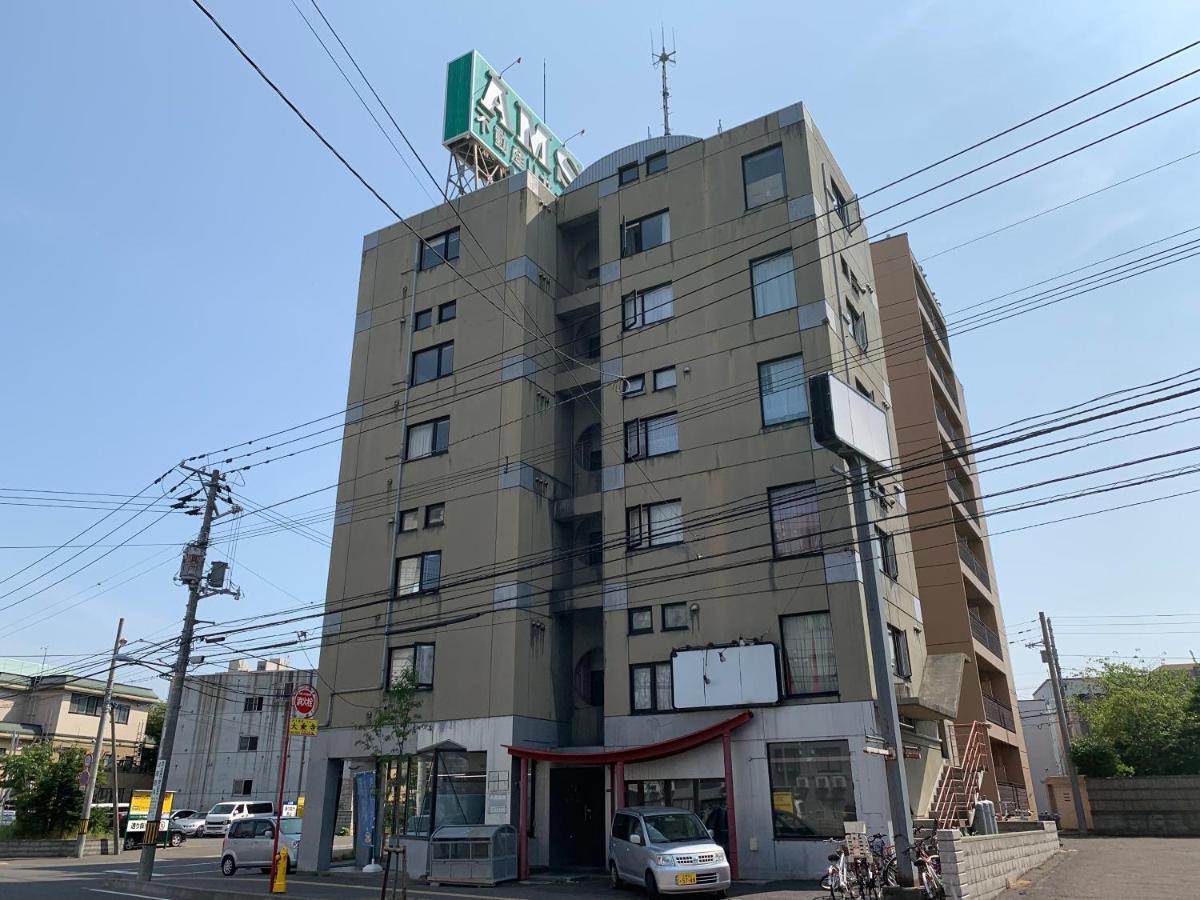 Apartamento Ams Hiragishi 11 Rm 502 平岸駅から3分 解放感あって明るいお部屋 家族やお友達と 札幌ドームや中心部まで1駅 Exterior foto